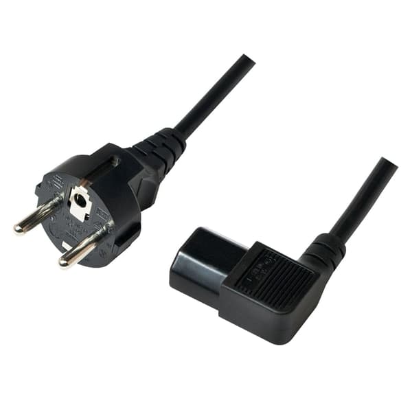 LogiLink strömkabel - IEC 60320 C13 till CEE 7/7 - 5 m