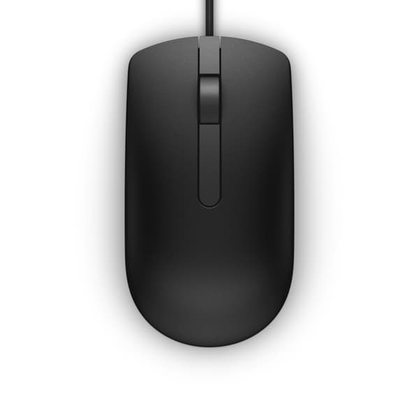 Dell Kit Mus, USB, 2 knapper, Optisk, Latitude