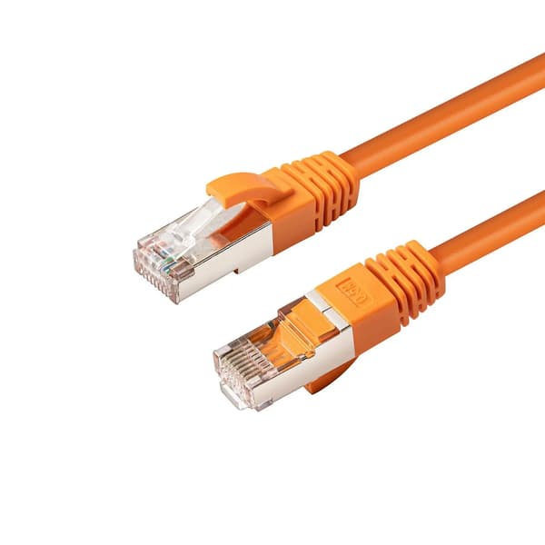 MicroConnect CAT6A S/FTP 1,5m Oranssi LSZH