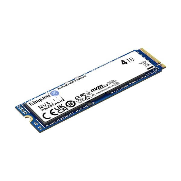 Kingston NV3 - SSD - 4 TB - PCIe 4.0 x4 (NVMe)