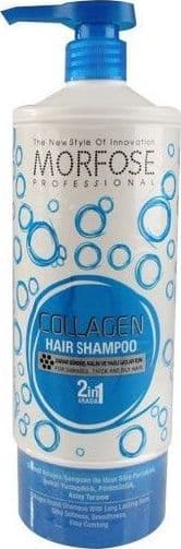 Morphose Collagen Shampoo til tykt hår med tendens til at løsne sig 1000ml