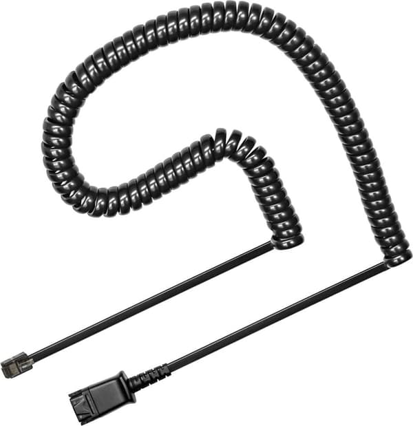 Poly U10P kort ändkabel