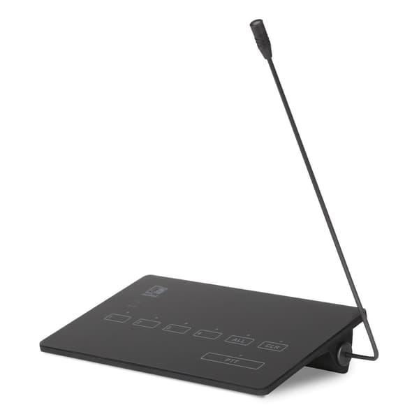 AUDAC MPX48 SurfaceTouch™ -hakumikrofoni, 4-alueinen