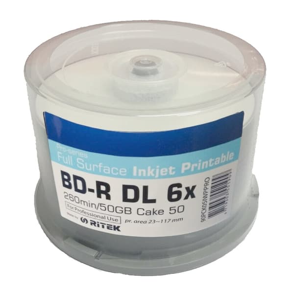 Traxdata BD-R DL 50GB 6x 50st (TRBDL50)