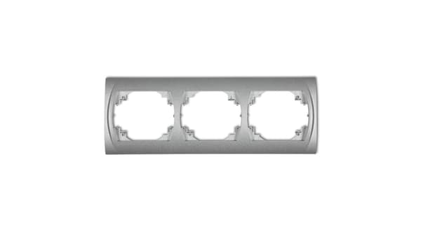 Karlik LOGO Horisontell ram trippel silver metallic 7LRH-3