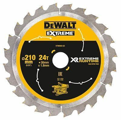 Dewalt Savklinge til rundsav 210mm 36 tænder (DT99566-QZ)