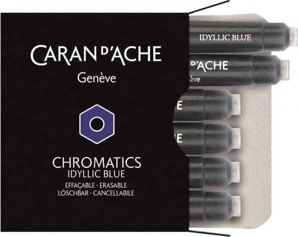 Caran d'Arche patroner Chromatics blå 6 stycken