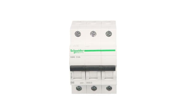 Schneider Electric Strømafbryder K60N-B6-3 3P 6A B - A9K01306
