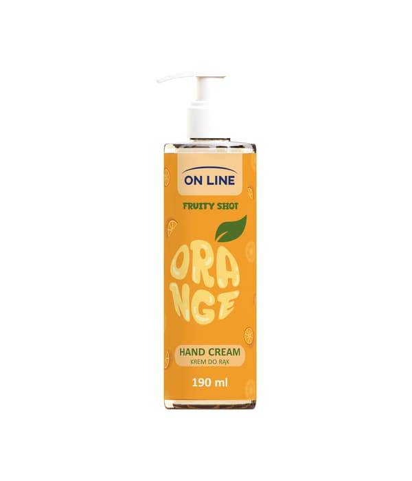 ON LINE Fruity Shot Håndcreme Orange 190 ml