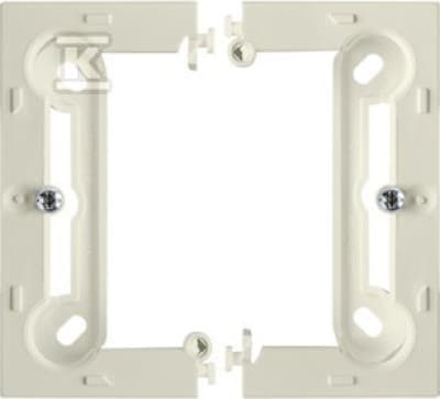 Simon Basic Neos Påbygningsboks enkelt foldet 40 mm (1 stk = 2 stykker) uden PSCS/12