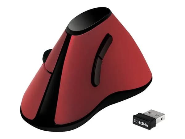 LogiLink Mus ID0159 - Röd/Svart