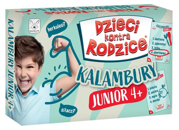 Børn vs. Forældre. Ordspil Junior 4+
