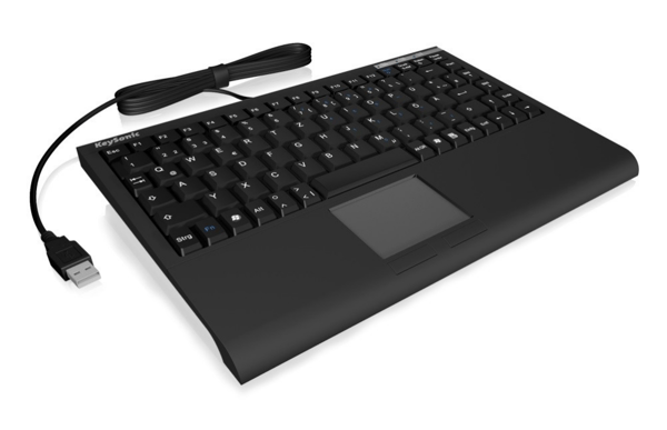 KeySonic Tastatur ACK-540 U+ - US Layout - Sort