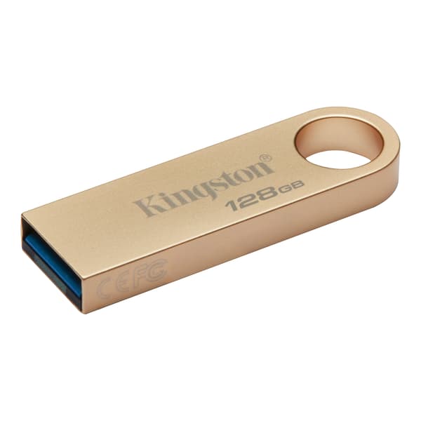 Kingston USB-flashdrev DataTraveler SE9 G3 - USB 3.2 Gen 1 - 128 GB - Guld