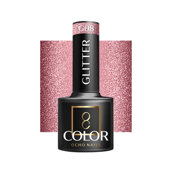 OCHO NAILS Glitter gel polish G08 -5 g