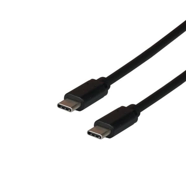 Kabel USB EFB USB-C - USB-C 1 m Sort (EBUSBC-USB20CK.1)