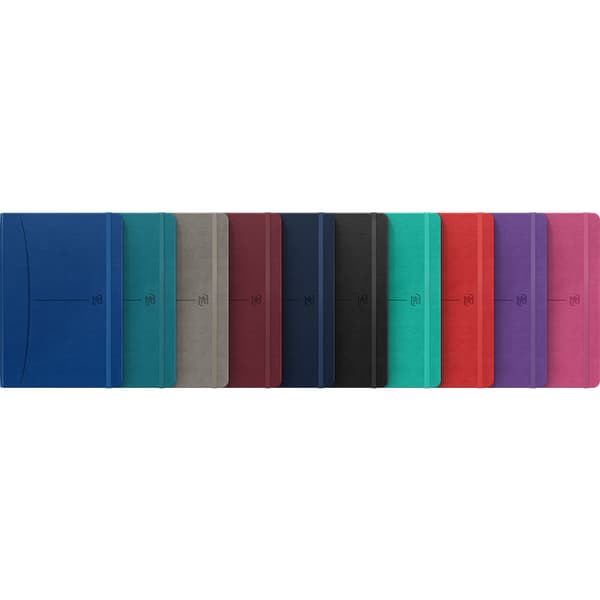 Oxford Signature Notesbog A5/80k linje blandede farver