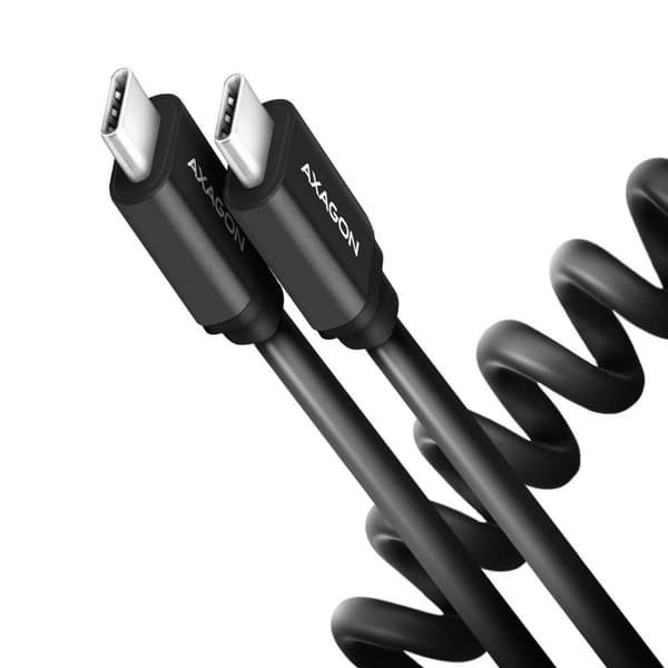 Axagon USB-C USB-kaapeli - USB-C 0,6 m musta (BUCM-CM10TB)