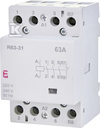 Modulær kontaktor 63A 3Z 3R 230V 002463460