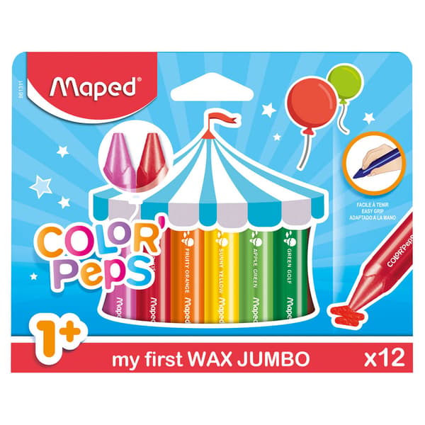 Colorpeps Jumbo värikynät 12 väriä MAPED