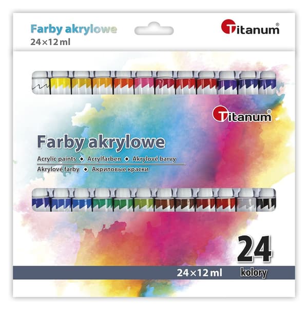 Akrylmaling 24 farver