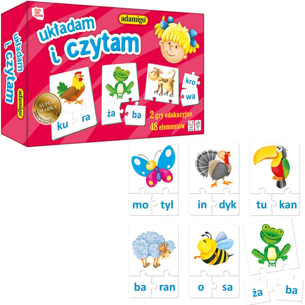 Jag lägger spel och jag läser