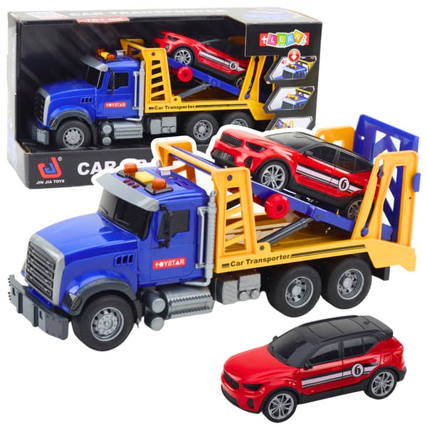 Lastbil Autotransporter Bil Lys Lyde