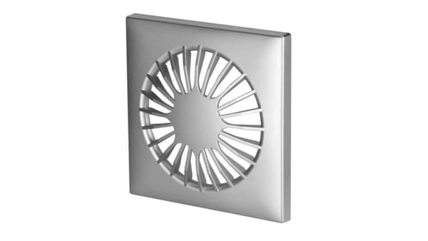AWENTA Dekorativt panel til ventilatorhus Omega fi100 satin Awenta POSA100