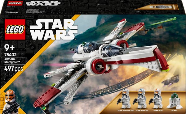 LEGO® Star Wars ARC-170 Starfighter™, 497 dele