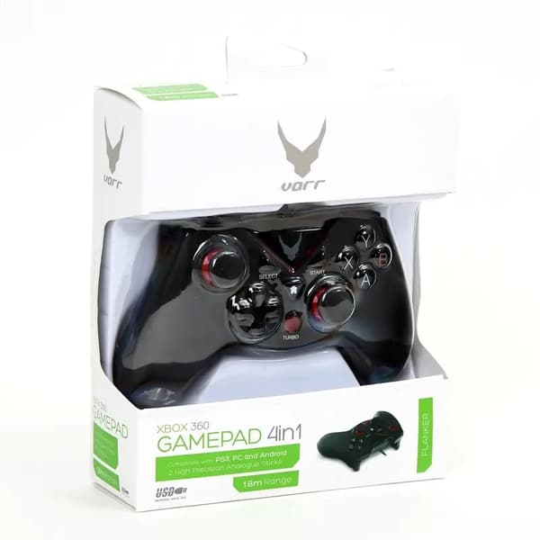 OMEGA GAMEPAD PELIOHJAIN FLANKER UUSI XBOX 360 PS3 ANDROID PC LANGALLINEN RAKKULA [41088]