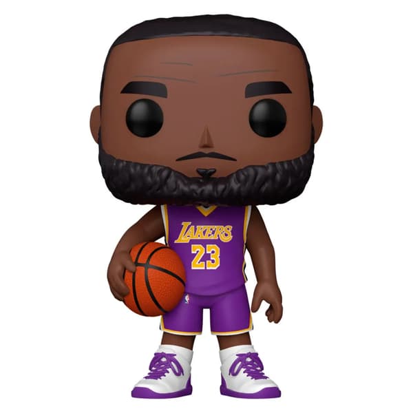 POP-figuuri NBA Lakers LeBron James Purple Jersey 25cm