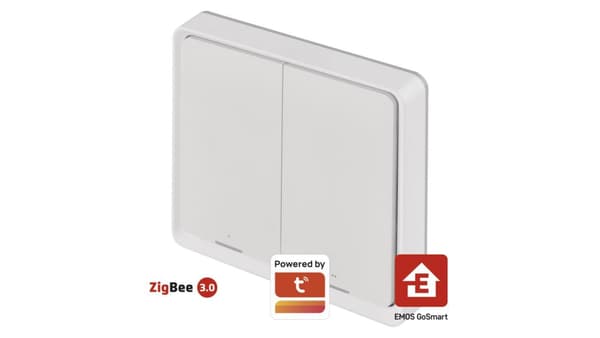 GoSmart Bärbar Scenkontroll IP-2002ZW, ZigBee 3.0, Tvåknapps H5012