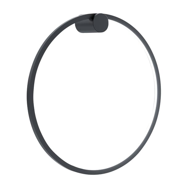 Saturno Svart 25W LED Vägglampa