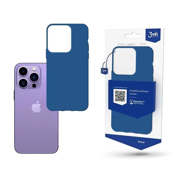 3mk Matt Case -sarjan kuori iPhone 14 Pro Maxille - sininen