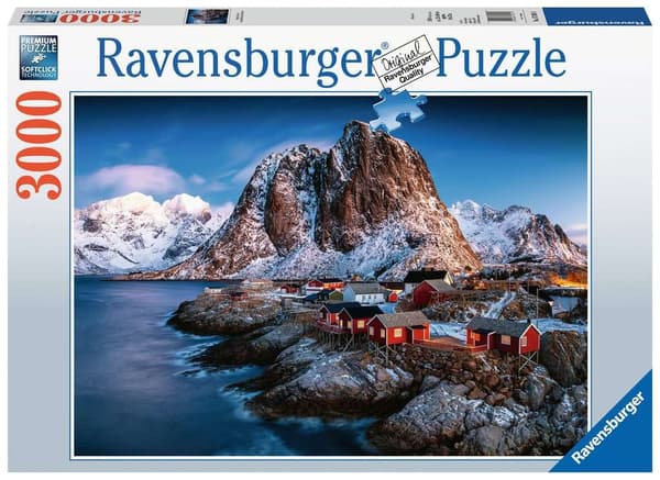 Hamnoy Lofoten -palapeli 3000 palaa