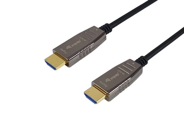 Equip HDMI 2.1 aktiv optisk kabel, 50m, 8K/60Hz