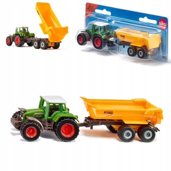 Siku Farmer - Fendt med Krampe tøndedumper