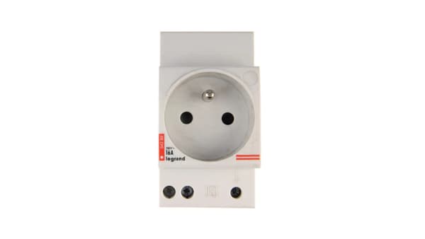 Modulstik 2P+J 10/16A 250V til G380 004280 skinner