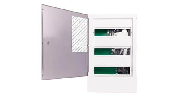 Modulärt ställverk 3x12 Infällt IP40 Dörr Vit Hel Mini Pragma MIP22312