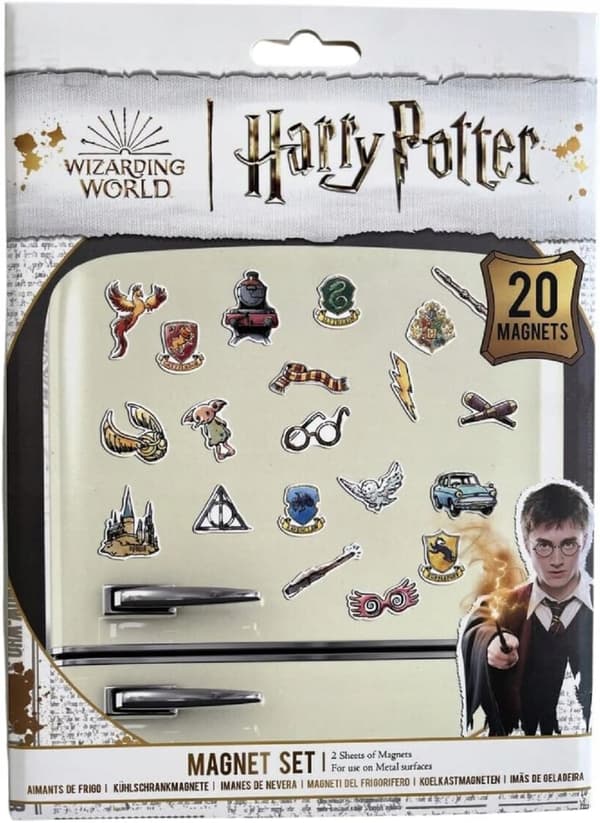 PYRAMID HARRY POTTER (WHIMSICAL) MAGNETSÆT