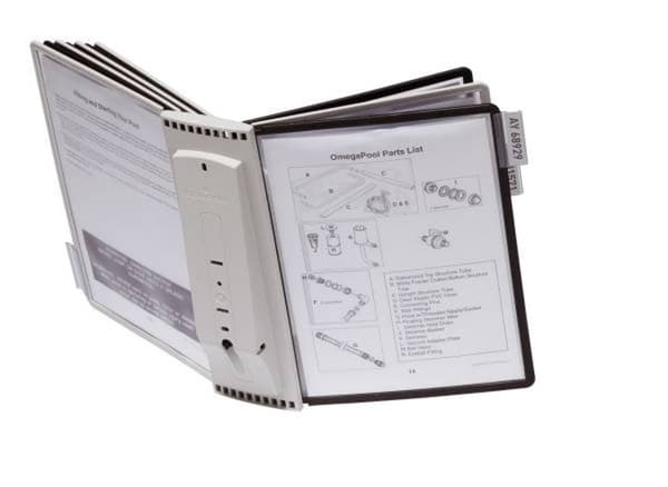 DURABLE SherpaWall 10 displaysystem svart/grå