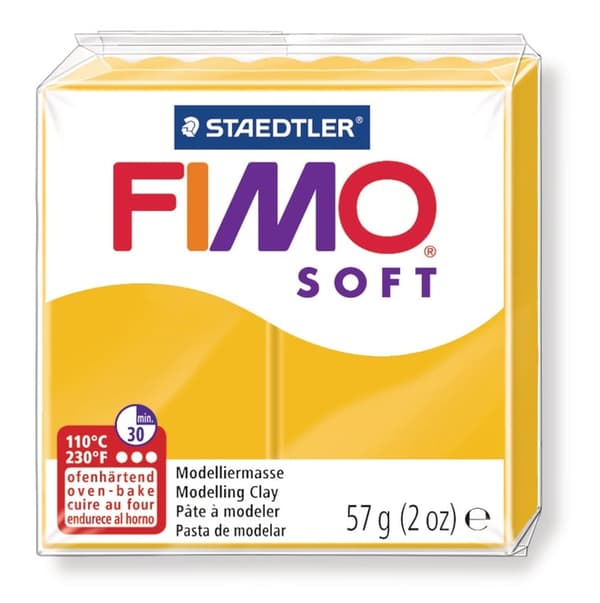 FIMO Mod.Masse blød polymerler gul