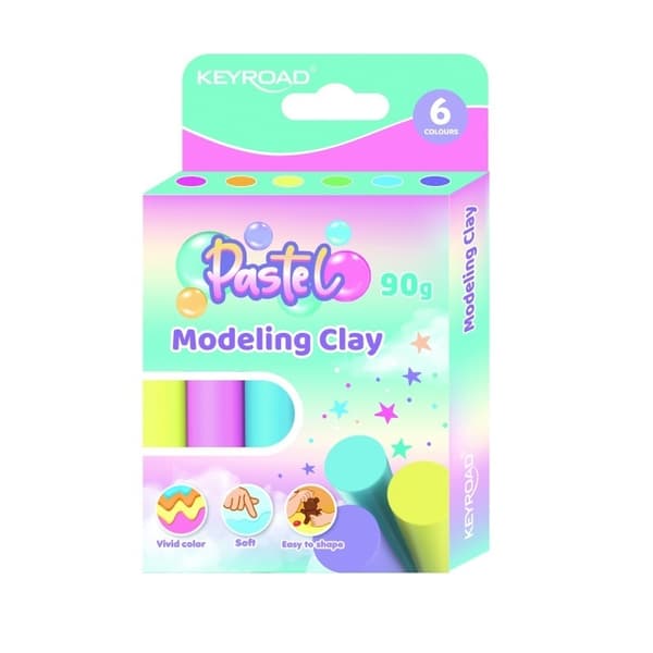 Model KEYROAD 6x15g pastel 6 farver