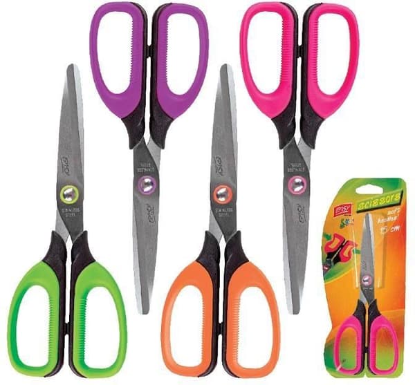 Skolsax 15cm rosa EASY