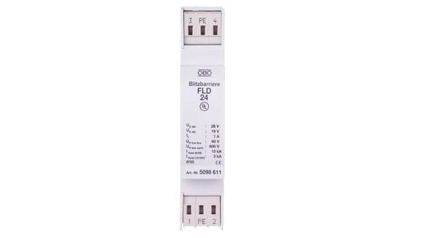 Bageafleder til dizyl-systemer 19VAC/28VDC 5kA 10kV FLD 24 5098611