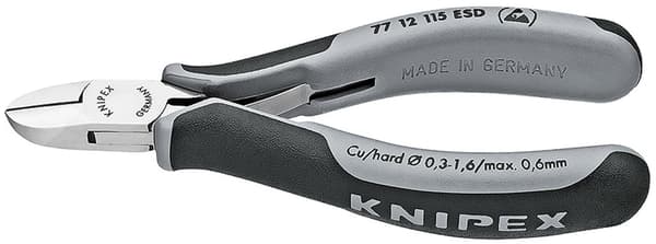 KNIPEX elektroniikan sivuleikkurit ESD