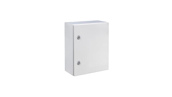 Metalkabinet ARGENTA 500x500x200 med plade IP66 49055