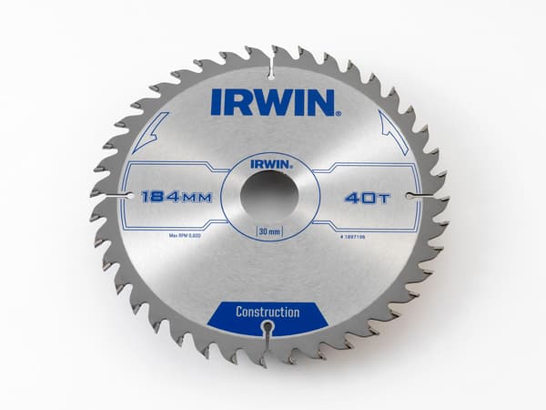 RUNDSAVKLINGE 184x30x2,5mm 40z ATB KONSTRUKTION IRWIN