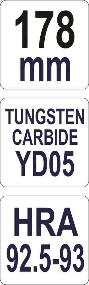 YATO LASIVEITSI 178mm SÄILIÖLLÄ 7561