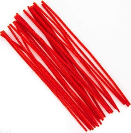 Luovat punaiset johdot 30cm 25kpl